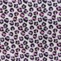 Colour Change Cotton Jersey, Leopard Print, Grey and Pink