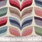 Cotton Rich Woven Tapestry, Chevron Petal