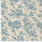 English Garden Printed Double Gauze, Blue