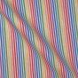 Linen Look Printed Panama, Rainbow Stripe