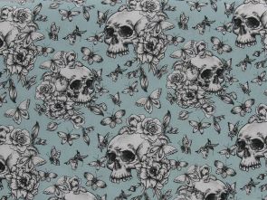 Skull fabric store