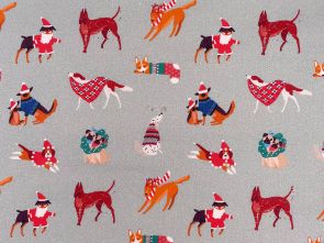 Groomed Dogs Polycotton Print, Blossom