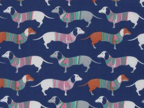 Groomed Dogs Polycotton Print, Blossom