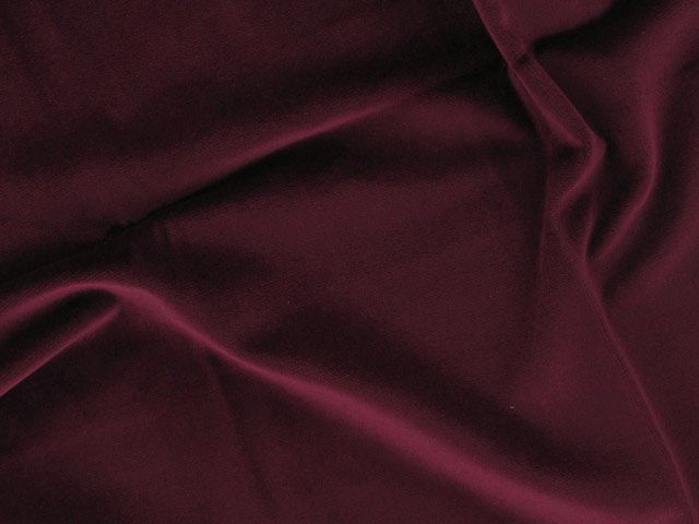 Cotton Pile Velvet, 340 g/m², Claret