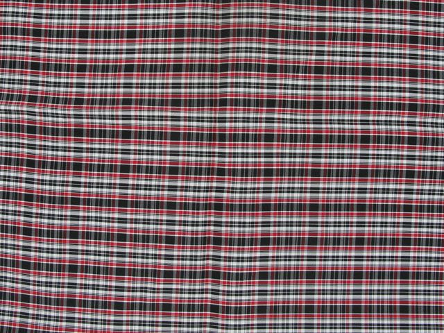 Taffeta Kilt Stripe - Red and White