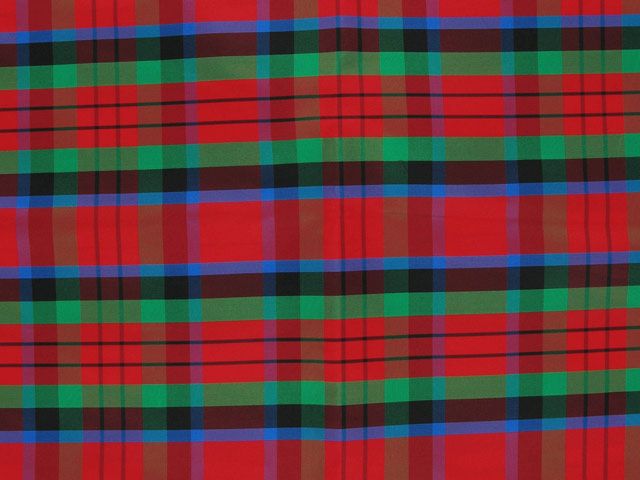 Taffeta Kilt Stripe - Red