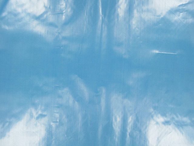 Shiny Polyester/Nylon - Blue