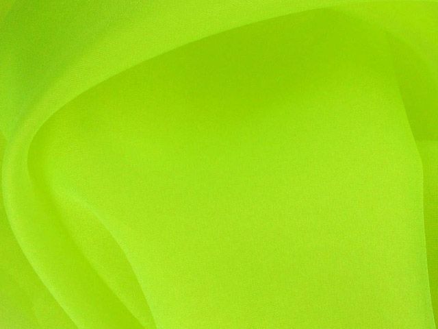 Crystal Organza - Lime