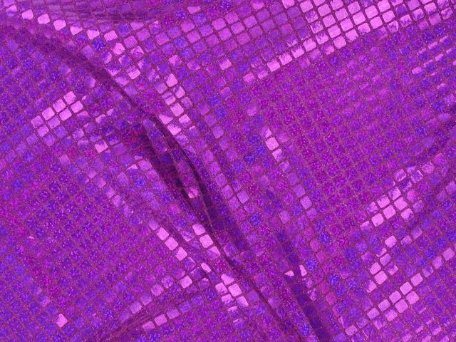 Square Hologram Sequin - Purple