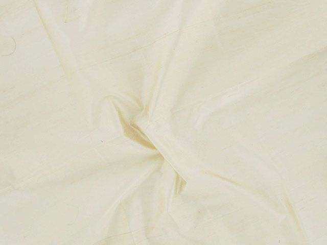 Metallic Silk Dupion - Ivory