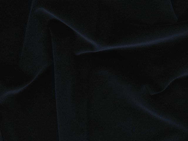 Cotton Pile Velvet, 310 g/m², Navy