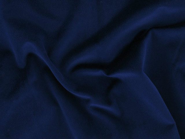 Cotton Pile Velvet, 310 g/m², Royal Blue