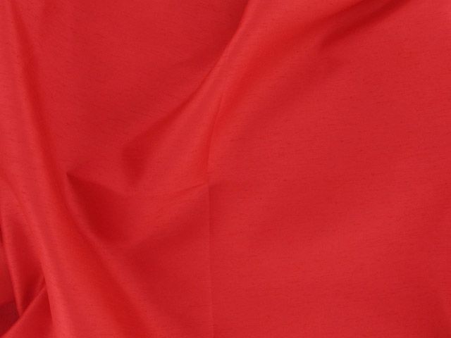 Satin Back Shantung - Red