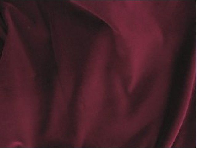 Cotton Pile Velveteen, 240 g/m², Crimson