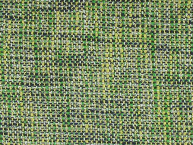 Tweeded Cotton Mixed Fibres - Green
